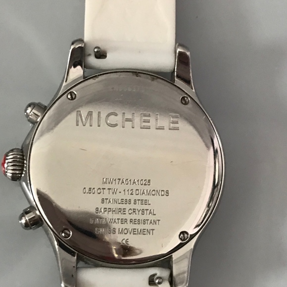 Michele Jetway Diamond Bezel Watch - Picture 9 of 10